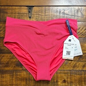 NWT Women Beach House Letty Swimsuit Bottoms High-Waisted Bikini Bottom Size 12